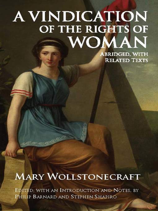 Title details for A Vindication of the Rights of Woman by Mary Wollstonecraft - Wait list
